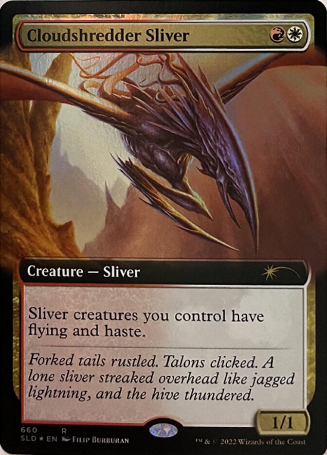 Cloudshredder Sliver (Extended Art) [Secret Lair Drop Promos] | PLUS EV GAMES 