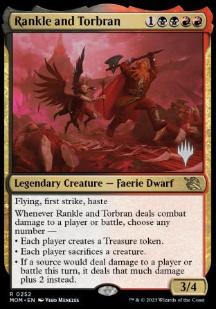 Rankle and Torbran (Promo Pack) [March of the Machine Promos] | PLUS EV GAMES 