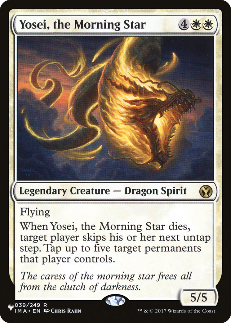 Yosei, the Morning Star [The List Reprints] | PLUS EV GAMES 