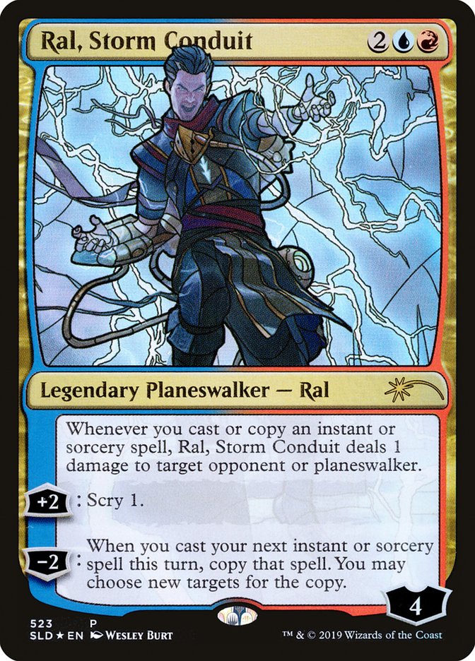 Ral, Storm Conduit (Stained Glass) [Secret Lair Drop Promos] | PLUS EV GAMES 