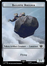 Ballistic Boulder // Food Token (10) Double-Sided Token [The Lord of the Rings: Tales of Middle-Earth Tokens]