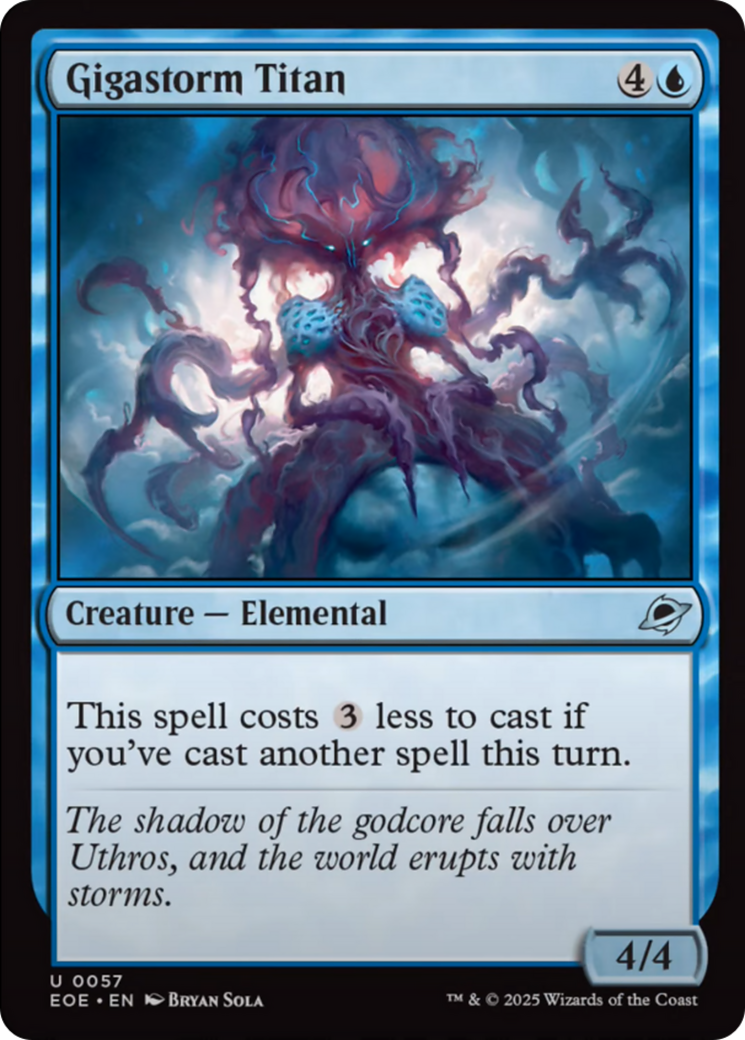 Gigastorm Titan [Edge of Eternities] | PLUS EV GAMES 