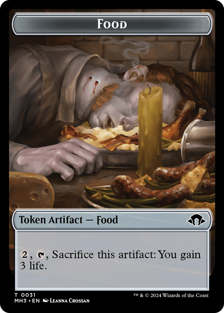 Eldrazi Spawn // Food Double-Sided Token [Modern Horizons 3 Tokens] | PLUS EV GAMES 