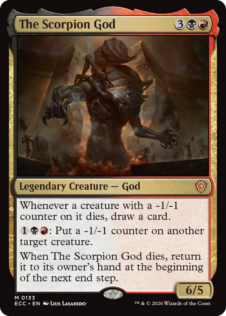 The Scorpion God [Lorwyn Eclipsed Commander] | PLUS EV GAMES 