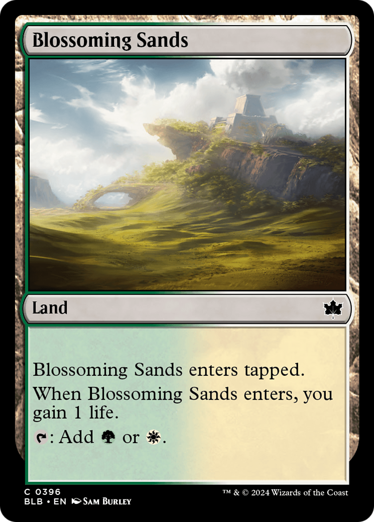 Blossoming Sands [Bloomburrow] | PLUS EV GAMES 