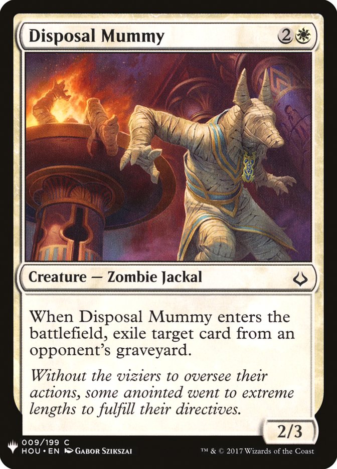 Disposal Mummy [Mystery Booster] | PLUS EV GAMES 