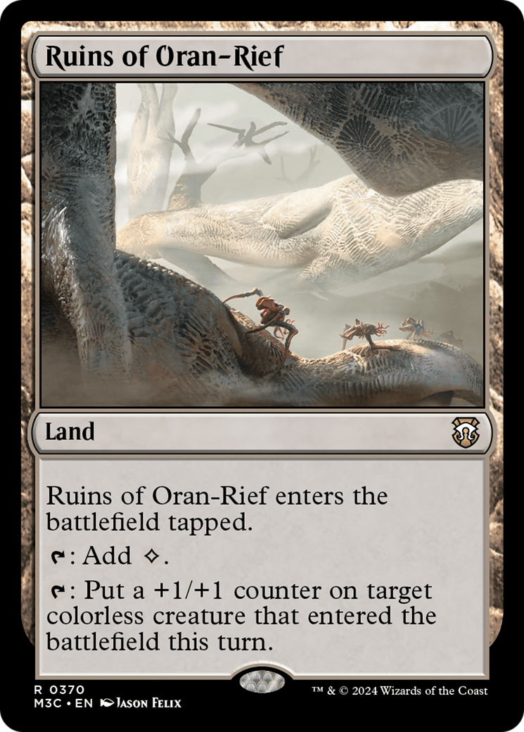 Ruins of Oran-Rief (Ripple Foil) [Modern Horizons 3 Commander] | PLUS EV GAMES 