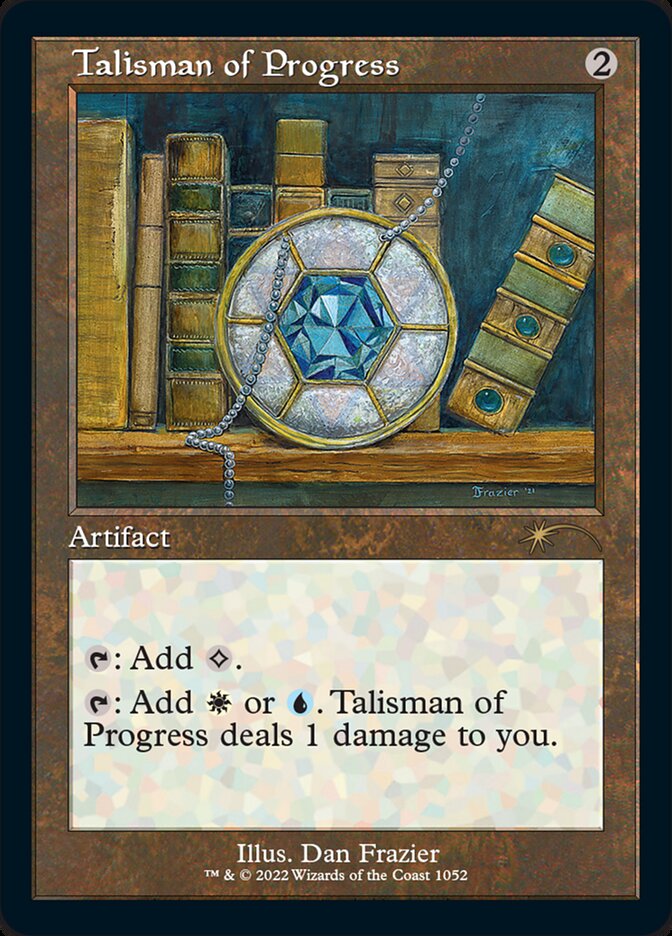 Talisman of Progress (Foil Etched) [Secret Lair Drop Series] | PLUS EV GAMES 