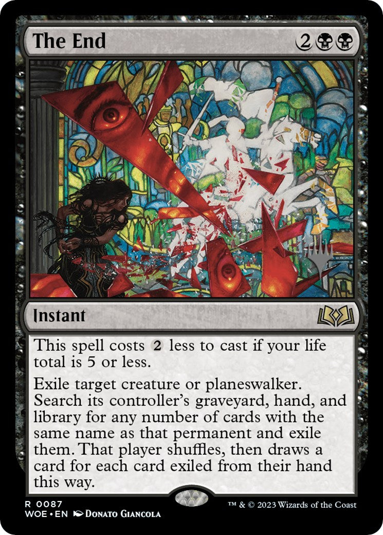 The End (Promo Pack) [Wilds of Eldraine Promos] | PLUS EV GAMES 