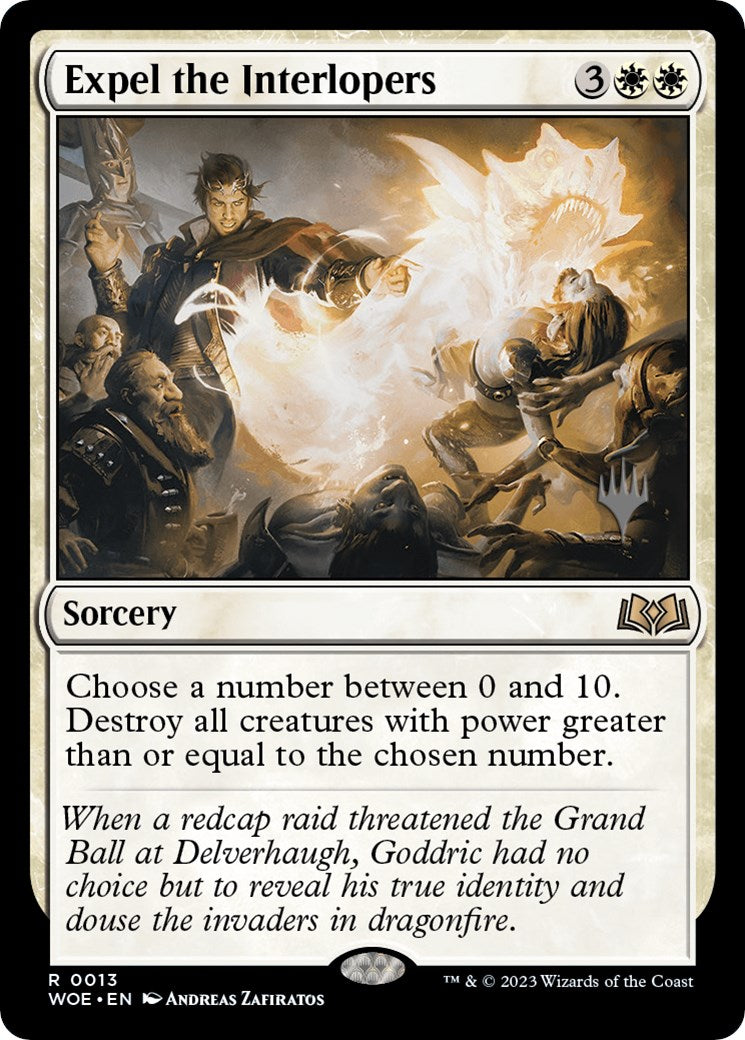 Expel the Interlopers (Promo Pack) [Wilds of Eldraine Promos] | PLUS EV GAMES 