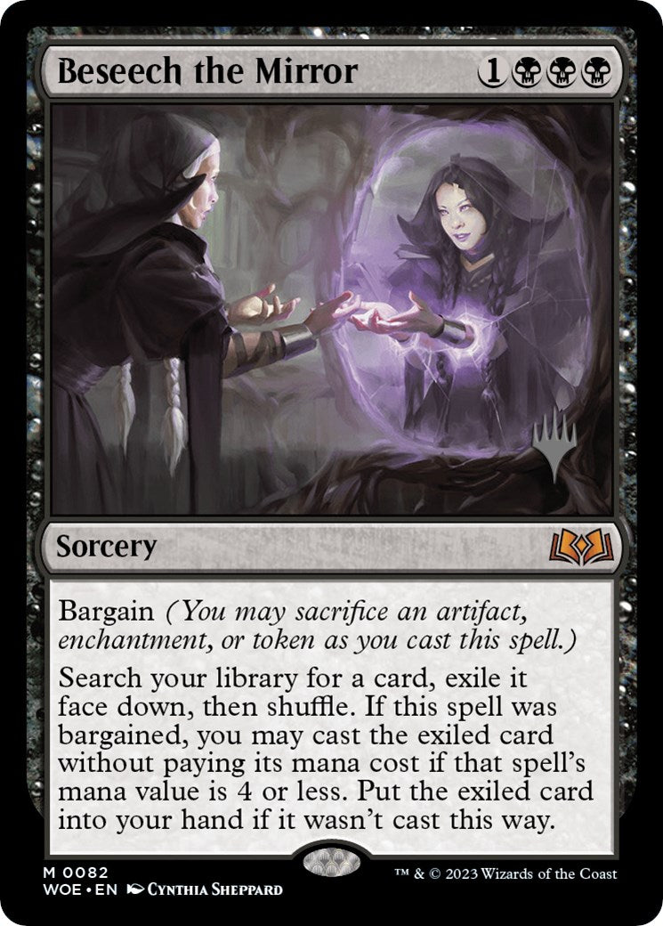 Beseech the Mirror (Promo Pack) [Wilds of Eldraine Promos] | PLUS EV GAMES 