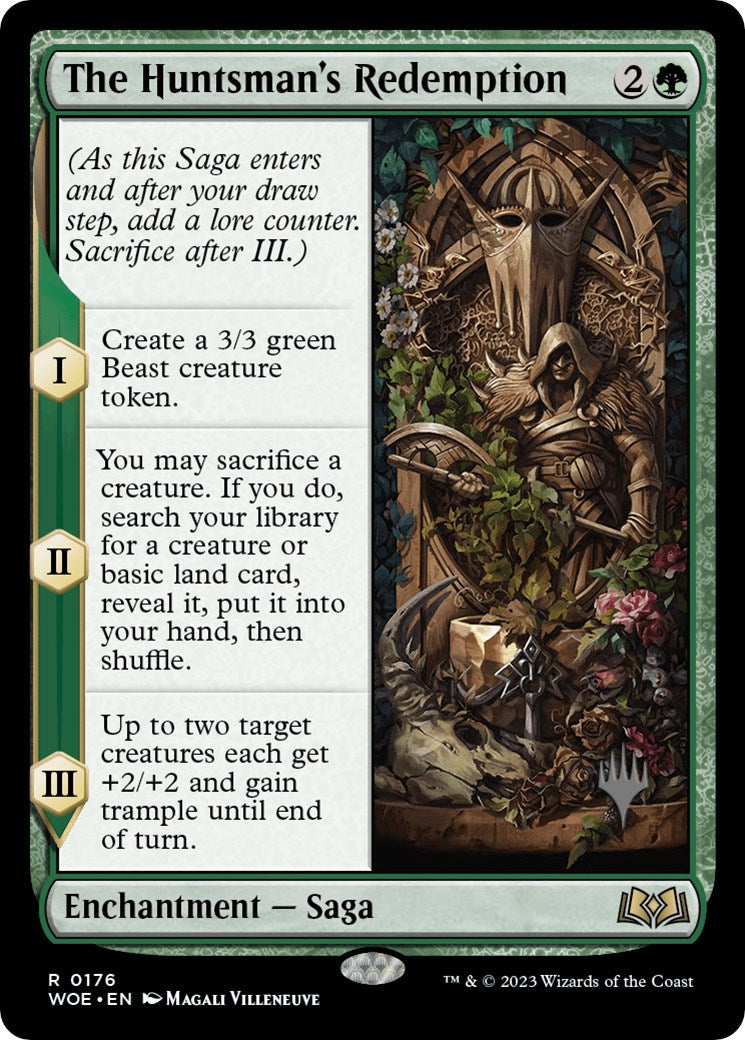 The Huntsman's Redemption (Promo Pack) [Wilds of Eldraine Promos] | PLUS EV GAMES 