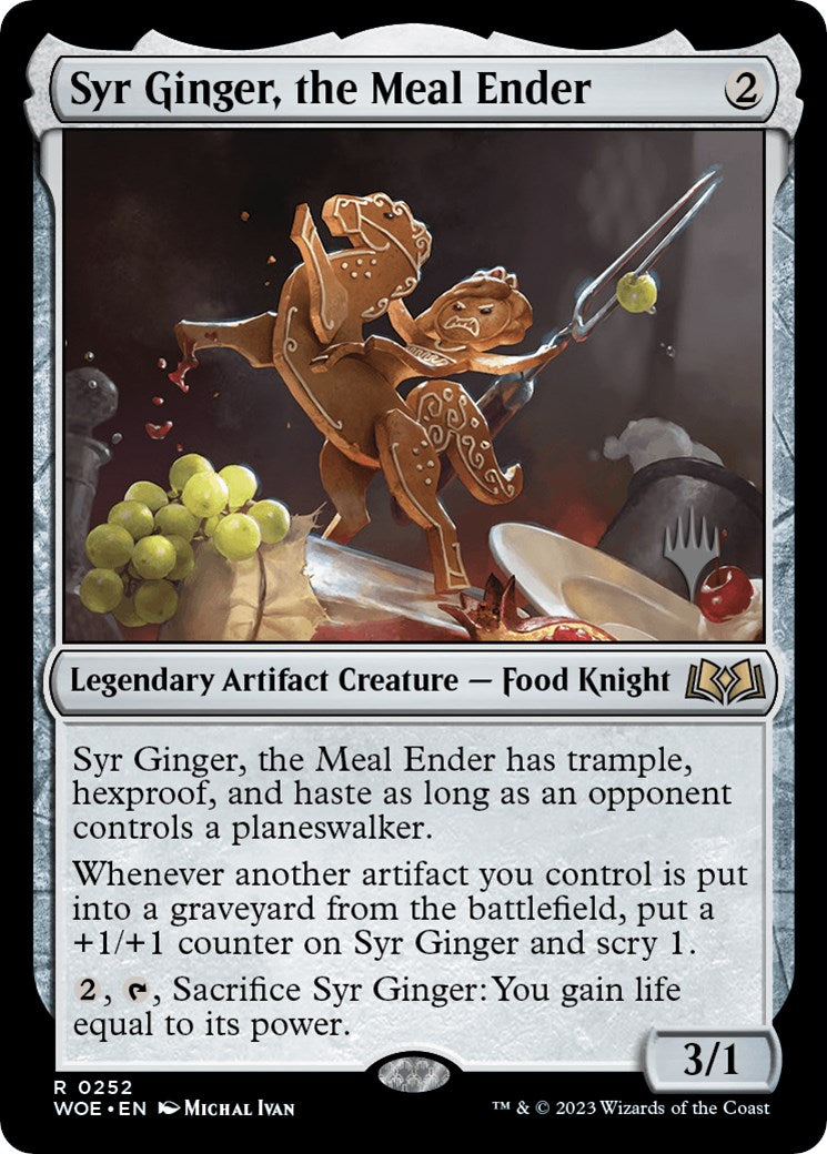 Syr Ginger, the Meal Ender (Promo Pack) [Wilds of Eldraine Promos] | PLUS EV GAMES 