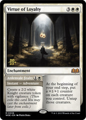 Virtue of Loyalty // Ardenvale Fealty (Promo Pack) [Wilds of Eldraine Promos] | PLUS EV GAMES 