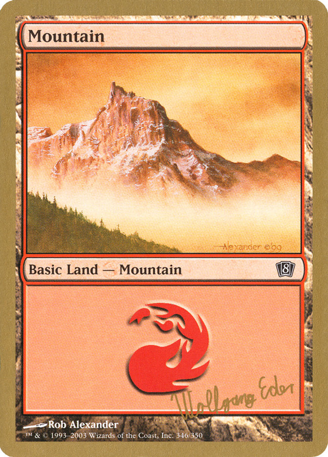 Mountain (we346) (Wolfgang Eder) [World Championship Decks 2003] | PLUS EV GAMES 