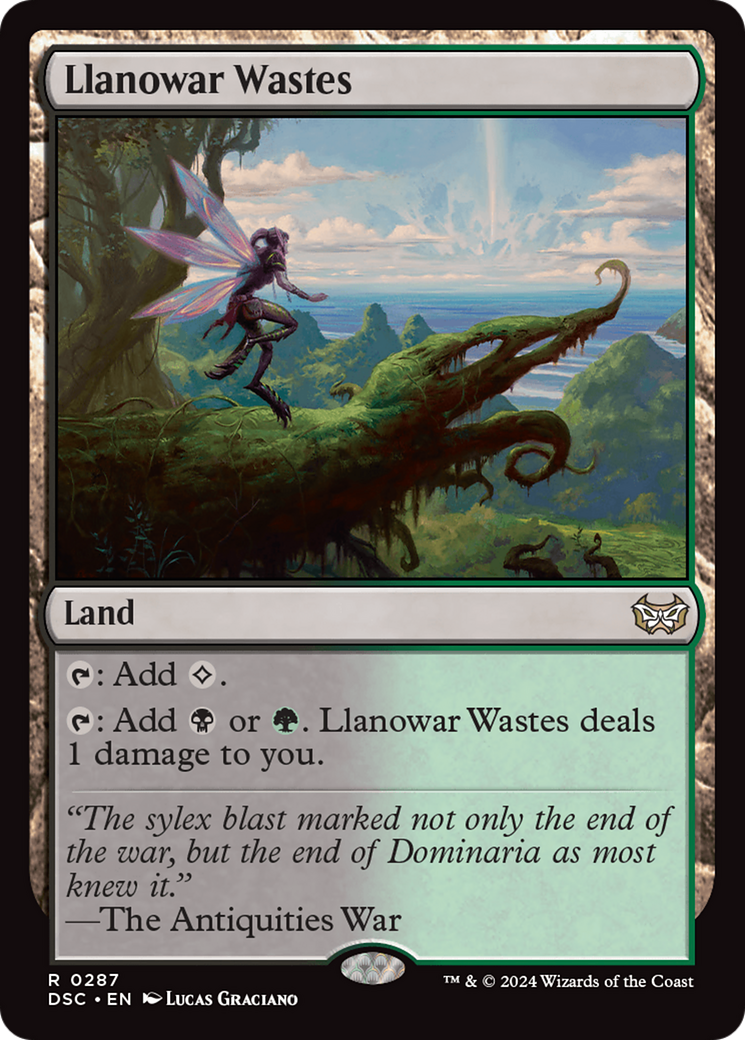 Llanowar Wastes [Duskmourn: House of Horror Commander] | PLUS EV GAMES 