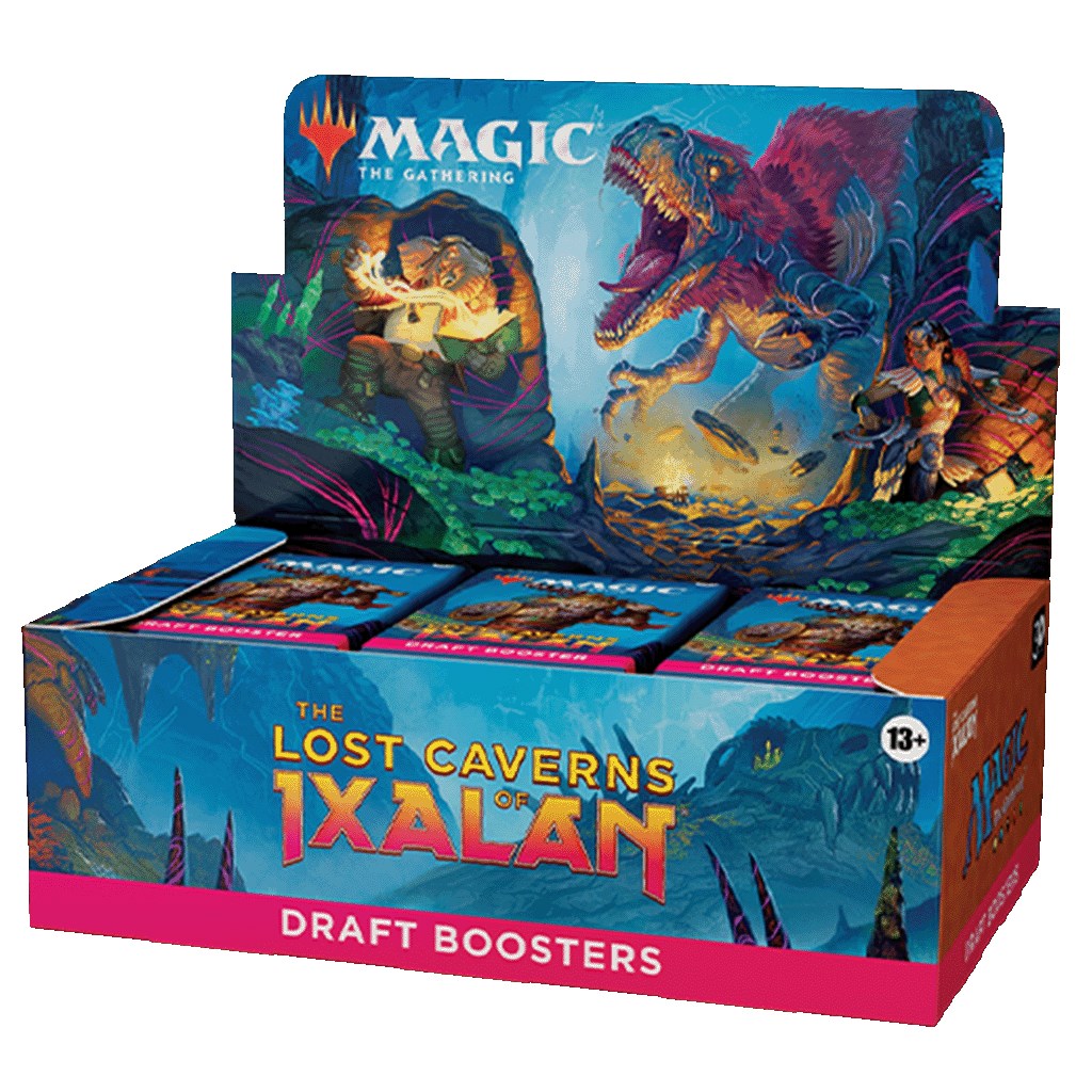 The Lost Caverns of Ixalan - Draft Booster Display | PLUS EV GAMES 