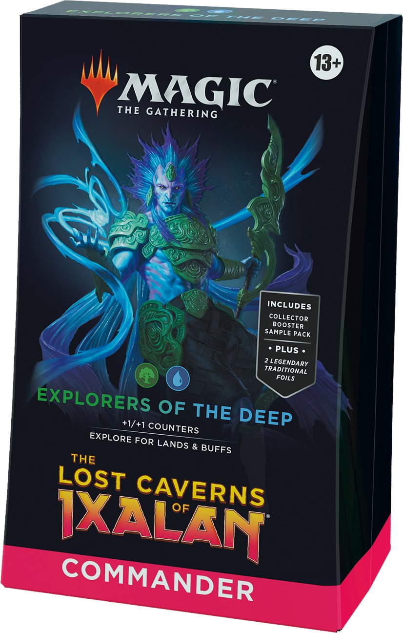 The Lost Caverns of Ixalan - Commander Deck (Explorers of the Deep) | PLUS EV GAMES 