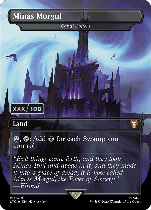 Minas Morgul - Cabal Coffers (Serialized) [The Lord of the Rings: Tales of Middle-Earth Commander] | PLUS EV GAMES 