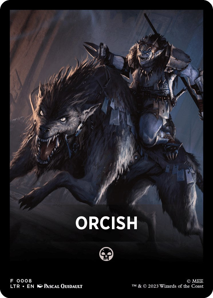 Orcish Theme Card [The Lord of the Rings: Tales of Middle-Earth] | PLUS EV GAMES 