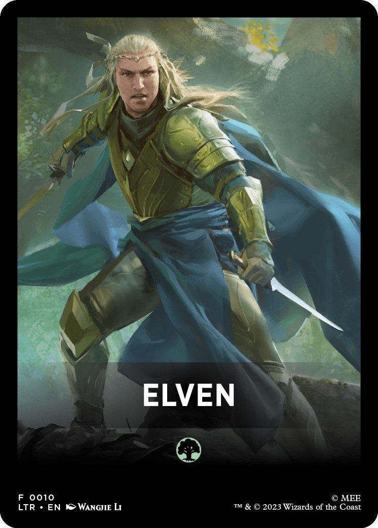 Elven Theme Card [The Lord of the Rings: Tales of Middle-Earth] | PLUS EV GAMES 