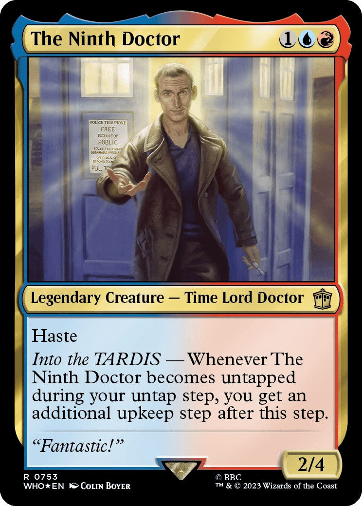 The Ninth Doctor (Surge Foil) [Doctor Who] | PLUS EV GAMES 