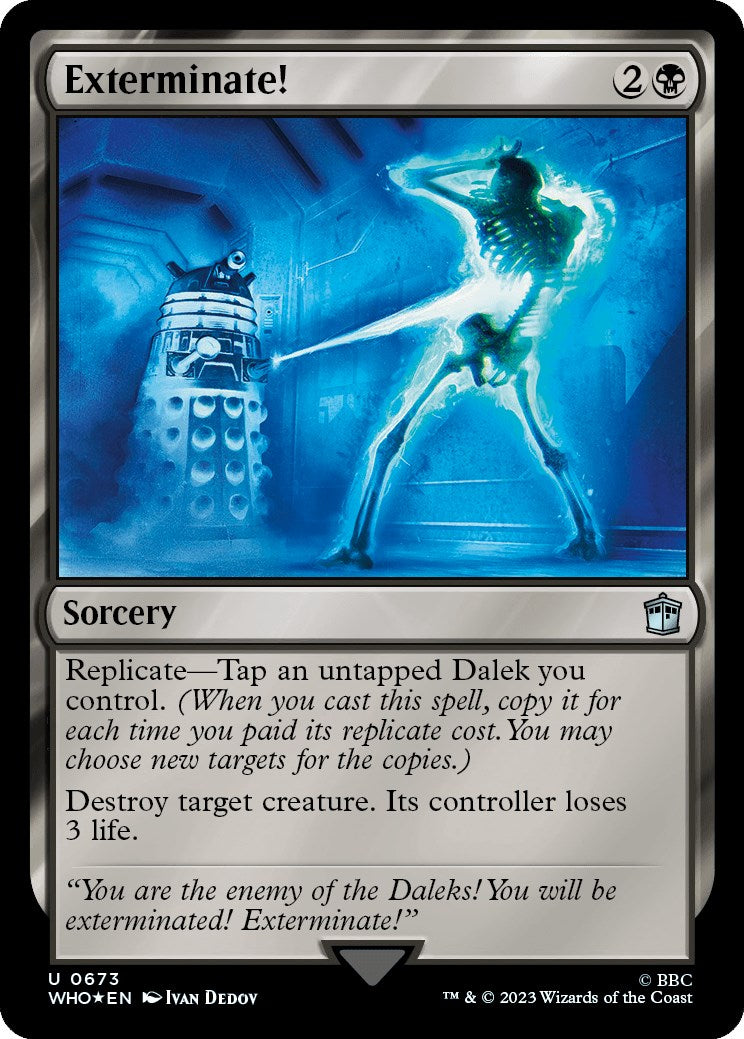 Exterminate! (Surge Foil) [Doctor Who] | PLUS EV GAMES 
