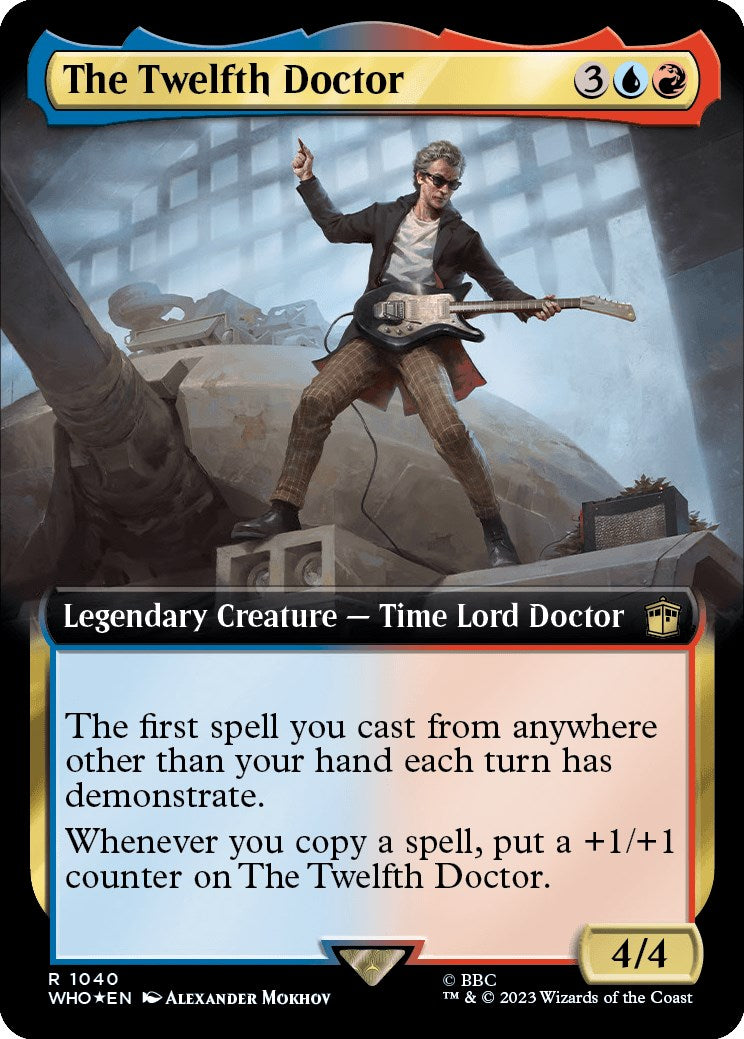 The Twelfth Doctor (Extended Art) (Surge Foil) [Doctor Who] | PLUS EV GAMES 