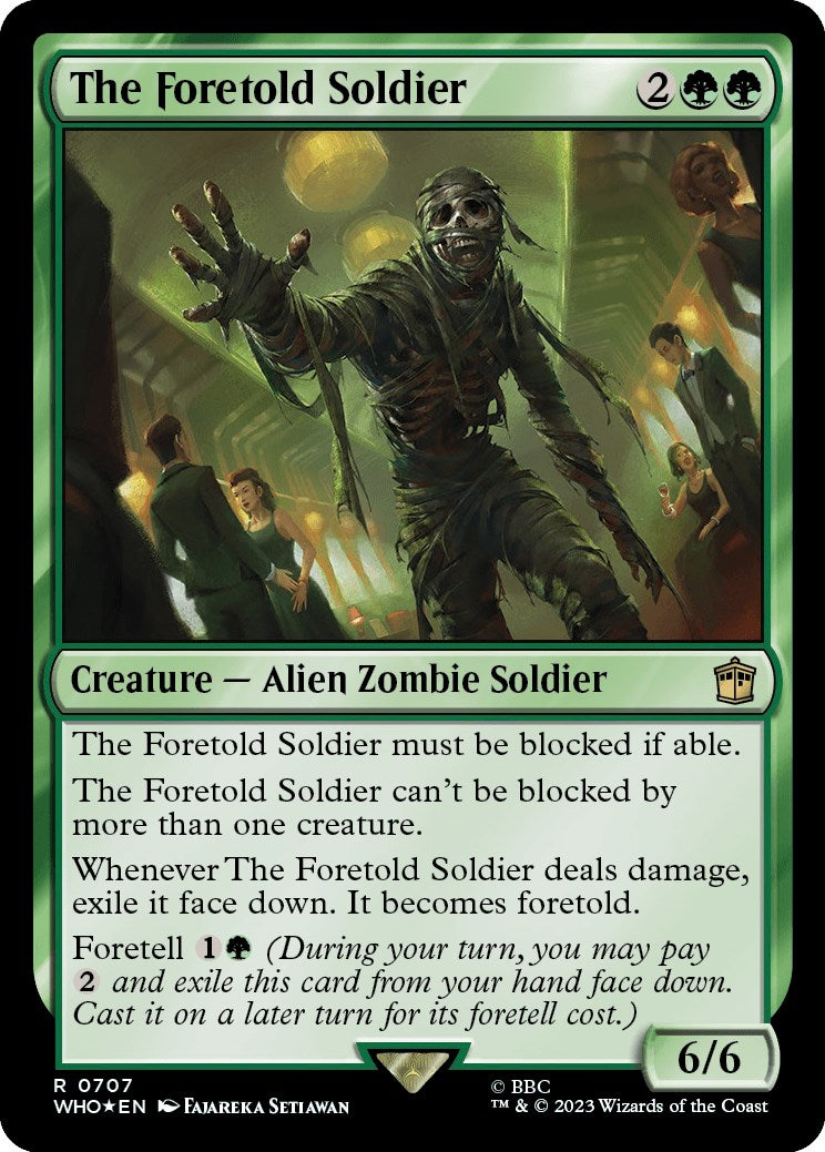 The Foretold Soldier (Surge Foil) [Doctor Who] | PLUS EV GAMES 