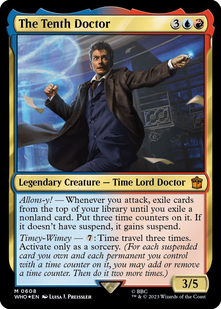 The Tenth Doctor (Surge Foil) [Doctor Who] | PLUS EV GAMES 