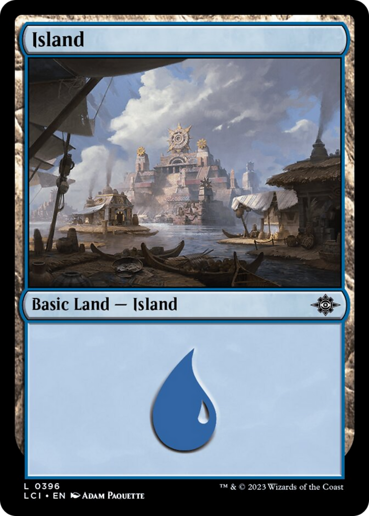 Island (0396) [The Lost Caverns of Ixalan] | PLUS EV GAMES 