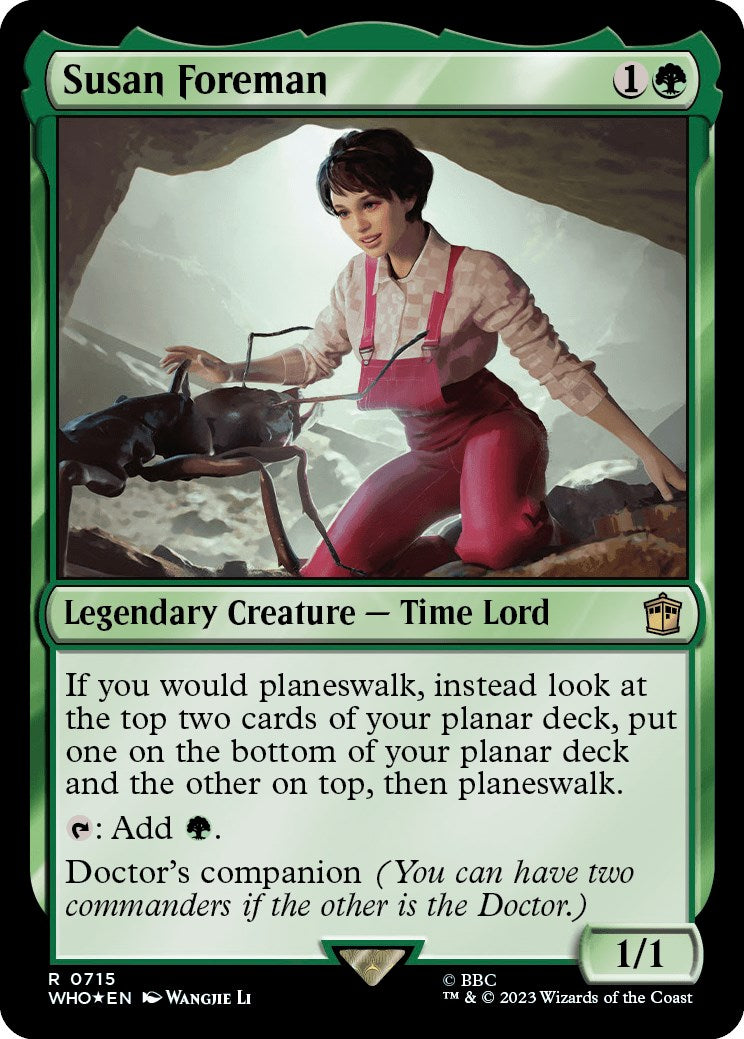 Susan Foreman (Surge Foil) [Doctor Who] | PLUS EV GAMES 