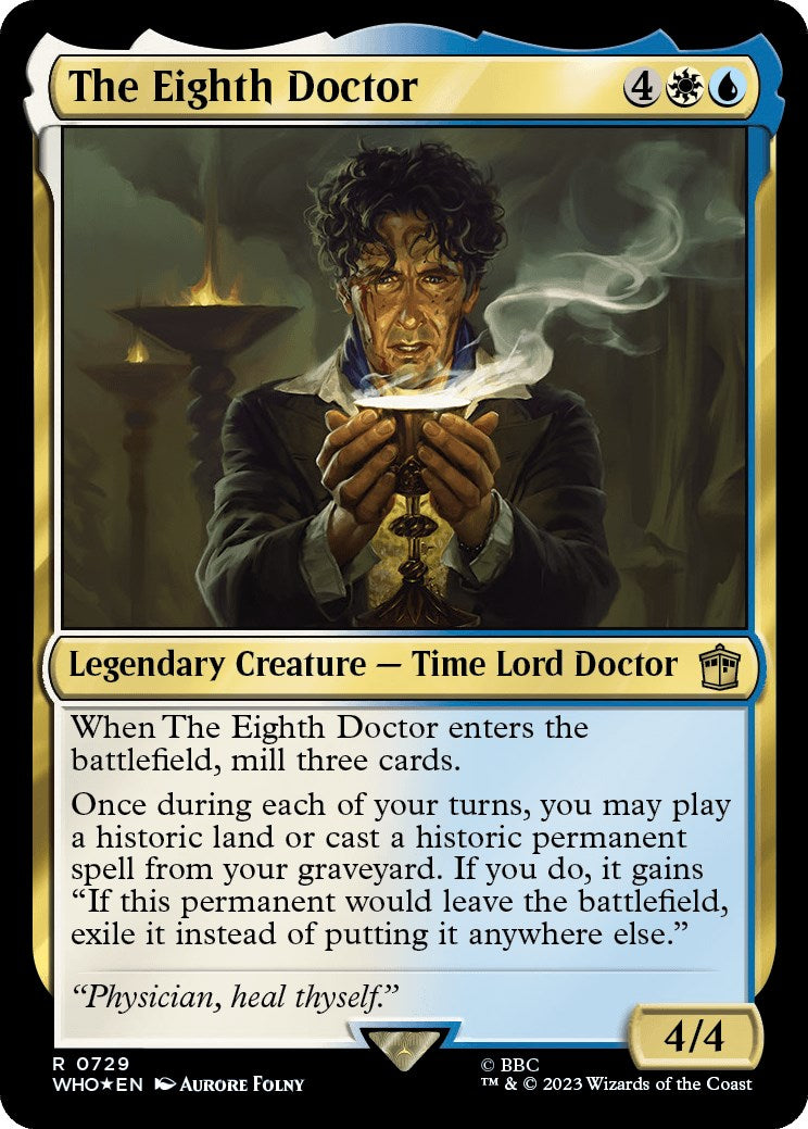 The Eighth Doctor (Surge Foil) [Doctor Who] | PLUS EV GAMES 