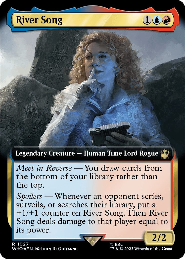 River Song (Extended Art) (Surge Foil) [Doctor Who] | PLUS EV GAMES 