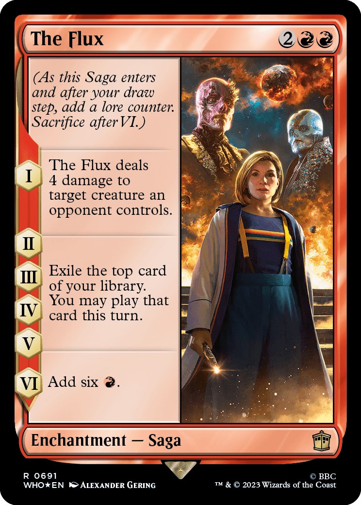 The Flux (Surge Foil) [Doctor Who] | PLUS EV GAMES 