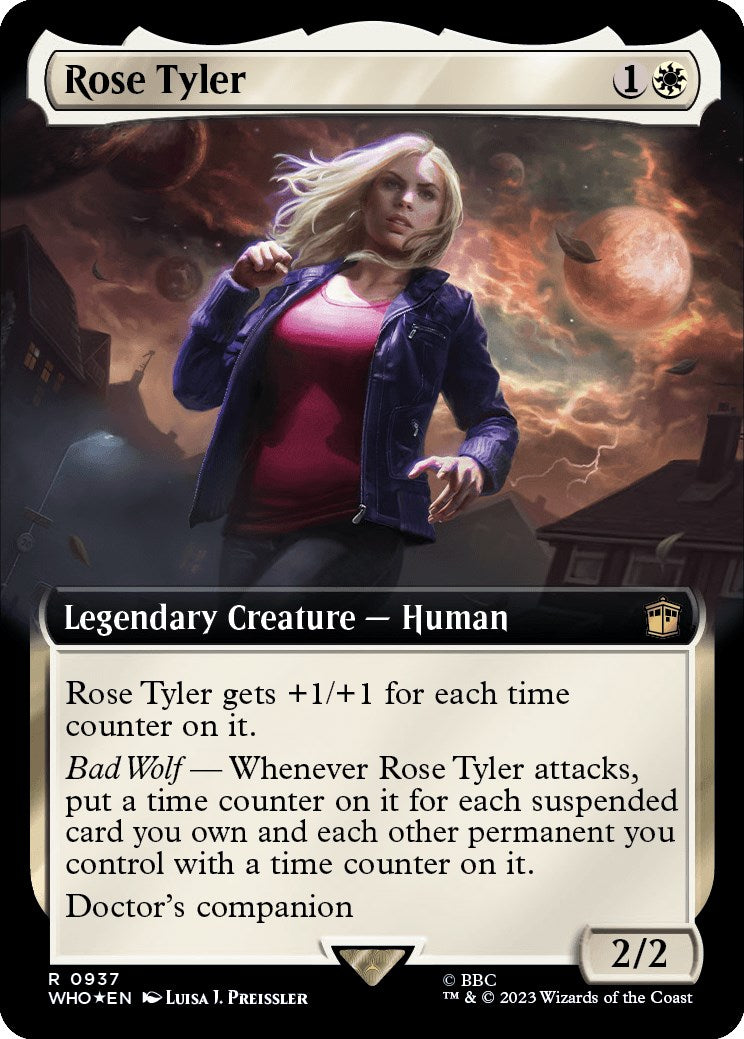 Rose Tyler (Extended Art) (Surge Foil) [Doctor Who] | PLUS EV GAMES 