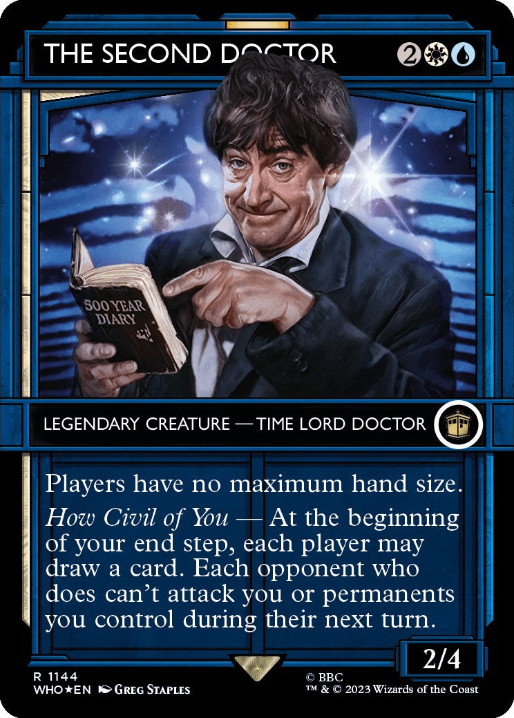 The Second Doctor (Showcase) (Surge Foil) [Doctor Who] | PLUS EV GAMES 