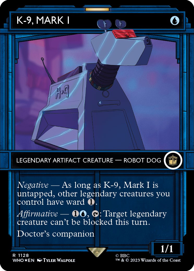 K-9, Mark I (Showcase) (Surge Foil) [Doctor Who] | PLUS EV GAMES 