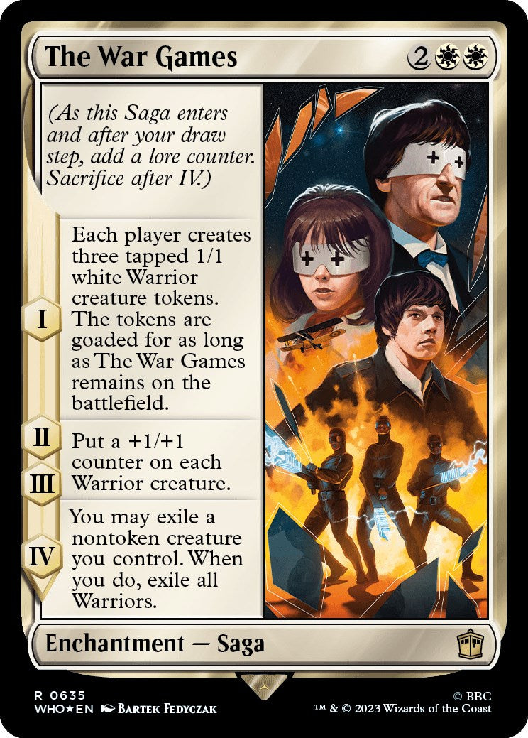 The War Games (Surge Foil) [Doctor Who] | PLUS EV GAMES 