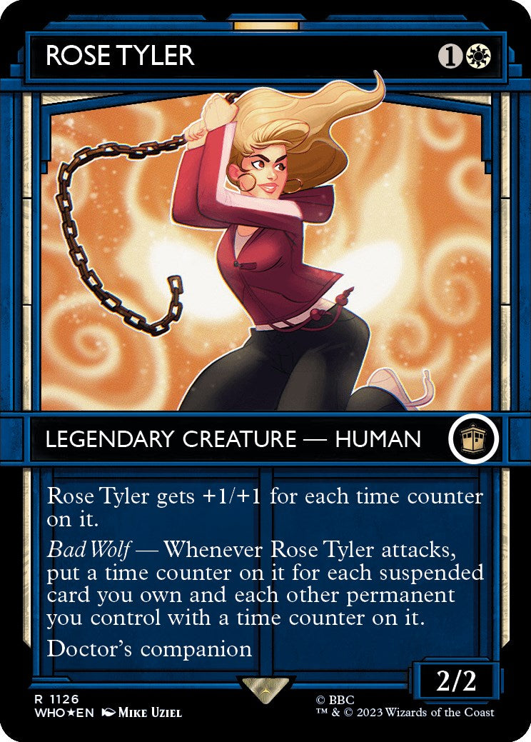 Rose Tyler (Showcase) (Surge Foil) [Doctor Who] | PLUS EV GAMES 