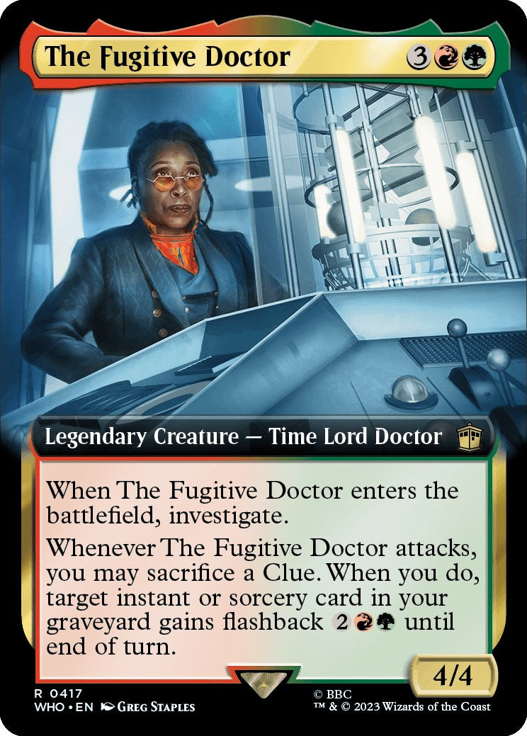 The Fugitive Doctor (Extended Art) [Doctor Who] | PLUS EV GAMES 