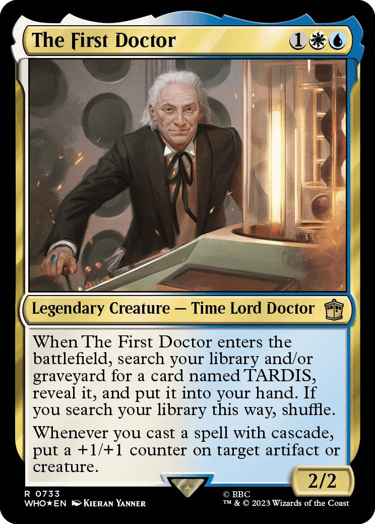 The First Doctor (Surge Foil) [Doctor Who] | PLUS EV GAMES 