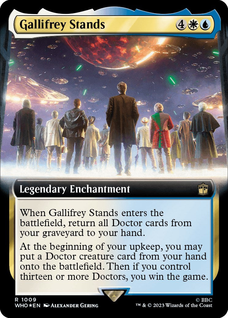 Gallifrey Stands (Extended Art) (Surge Foil) [Doctor Who] | PLUS EV GAMES 