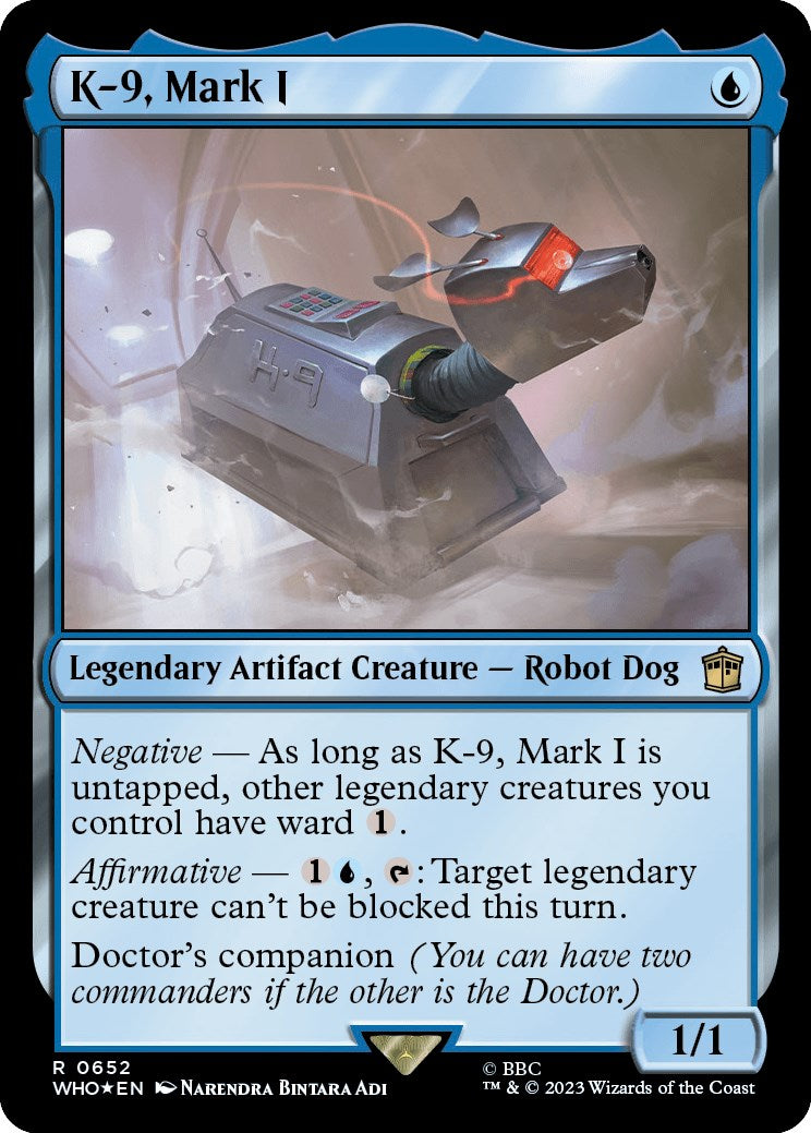 K-9, Mark I (Surge Foil) [Doctor Who] | PLUS EV GAMES 