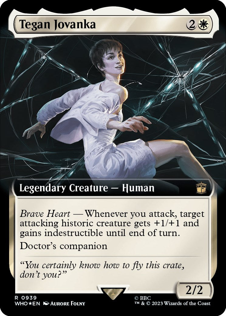 Tegan Jovanka (Extended Art) (Surge Foil) [Doctor Who] | PLUS EV GAMES 