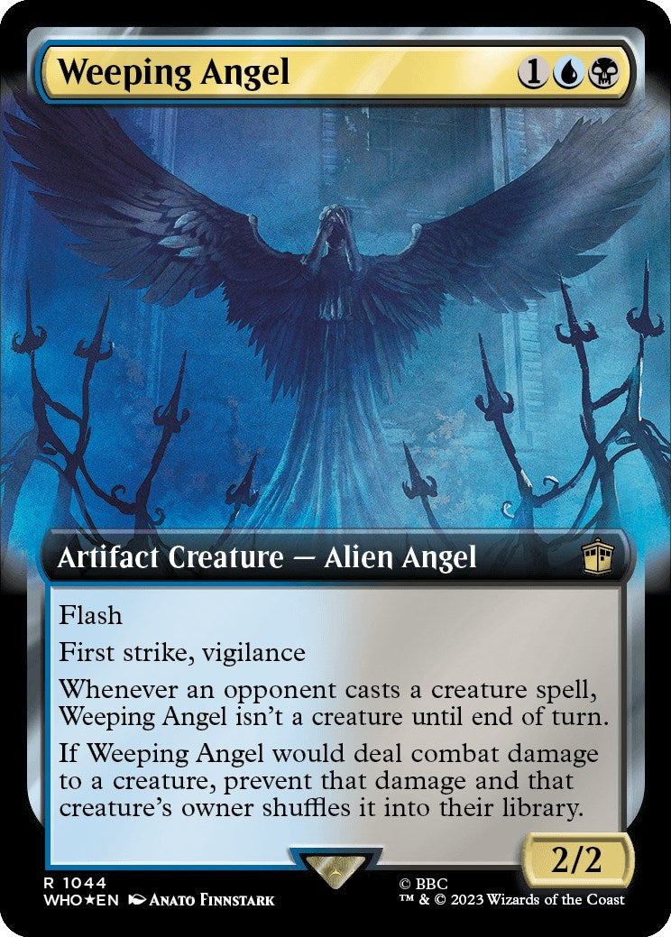 Weeping Angel (Extended Art) (Surge Foil) [Doctor Who] | PLUS EV GAMES 