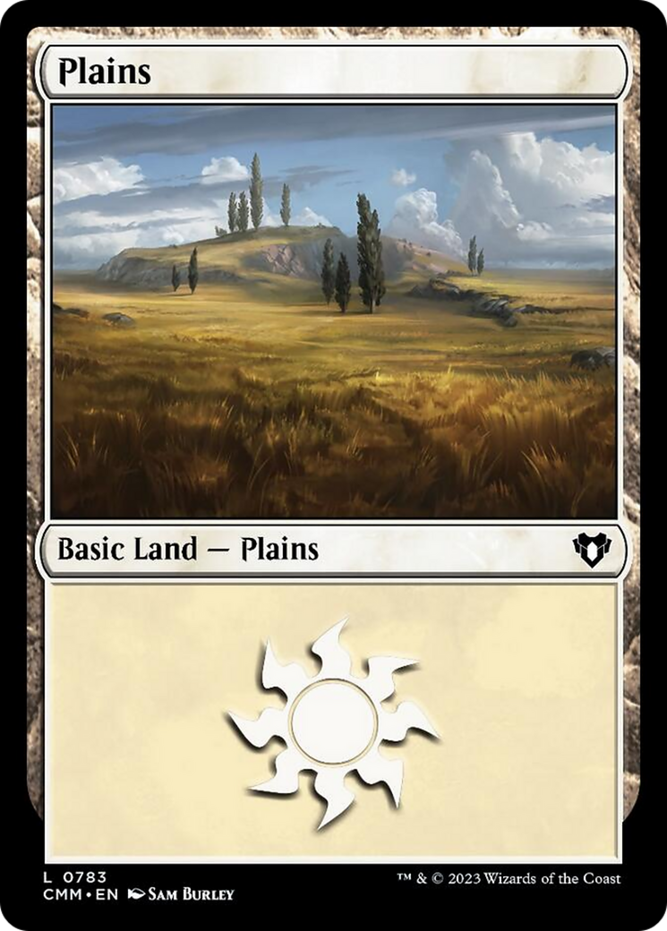 Plains (783) [Commander Masters] | PLUS EV GAMES 