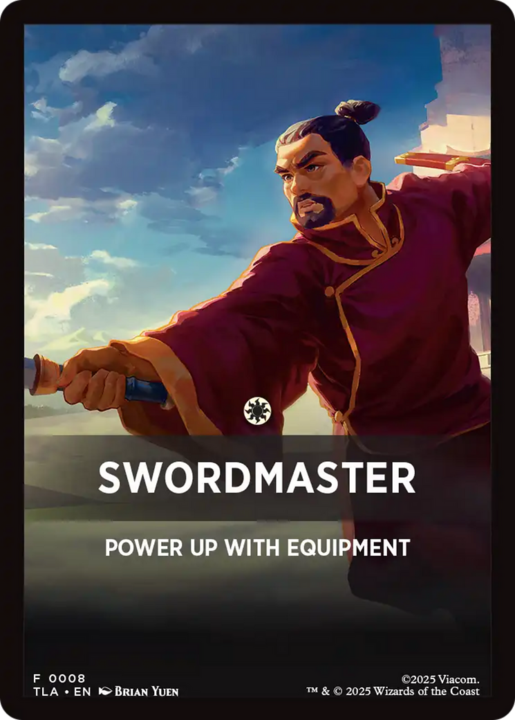 Swordmaster Theme Card [Avatar: The Last Airbender Tokens] | PLUS EV GAMES 