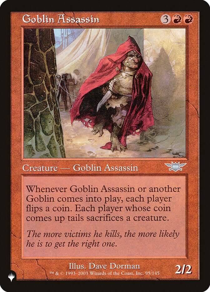 Goblin Assassin [The List] | PLUS EV GAMES 