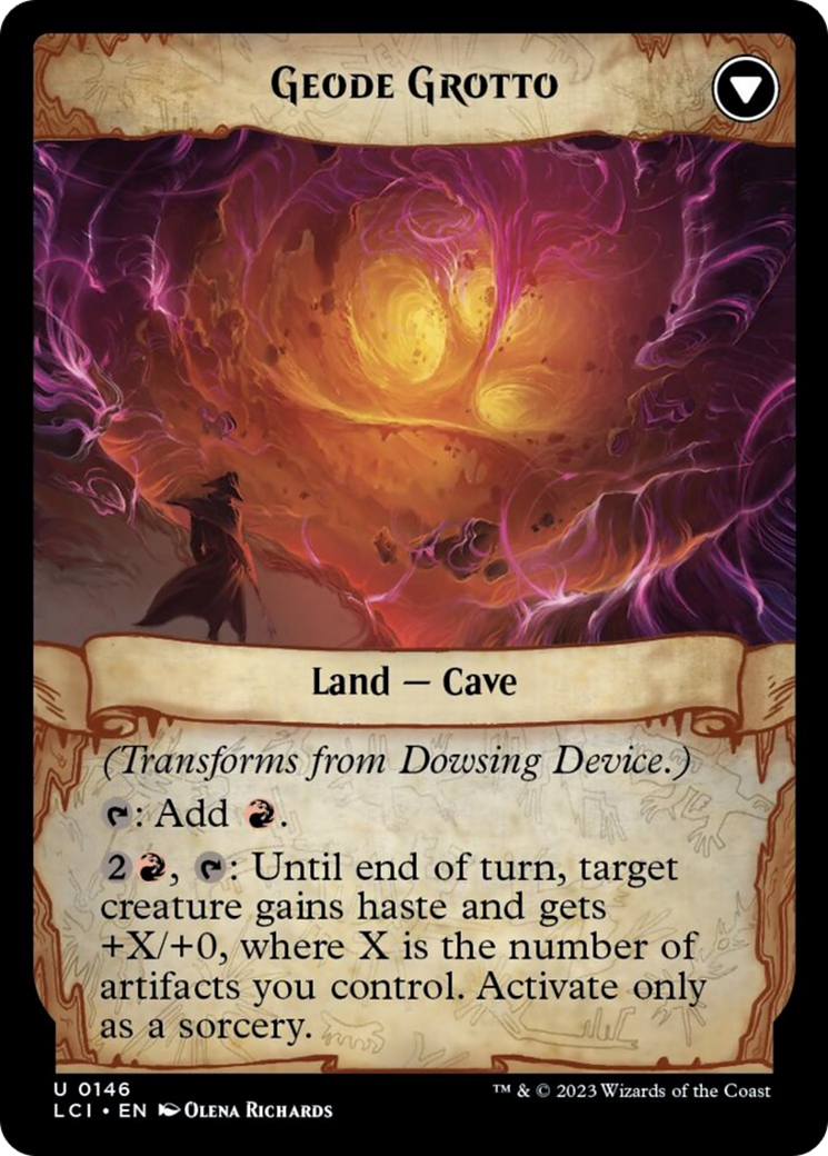 Dowsing Device // Geode Grotto [The Lost Caverns of Ixalan] | PLUS EV GAMES 